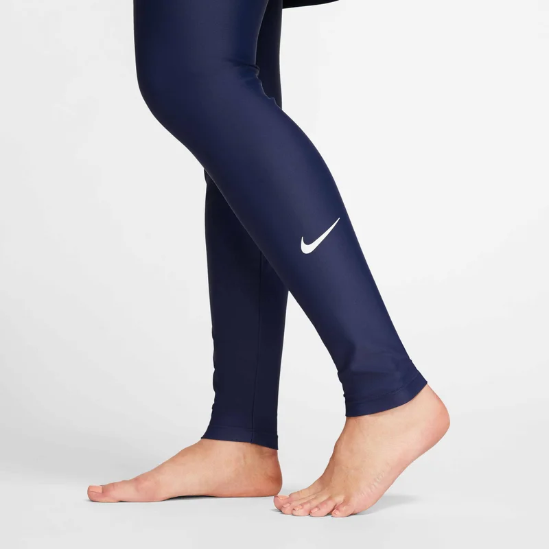 Nike Blue Women's Slim Fit Swimming Leggings for Women | Best Price UAE