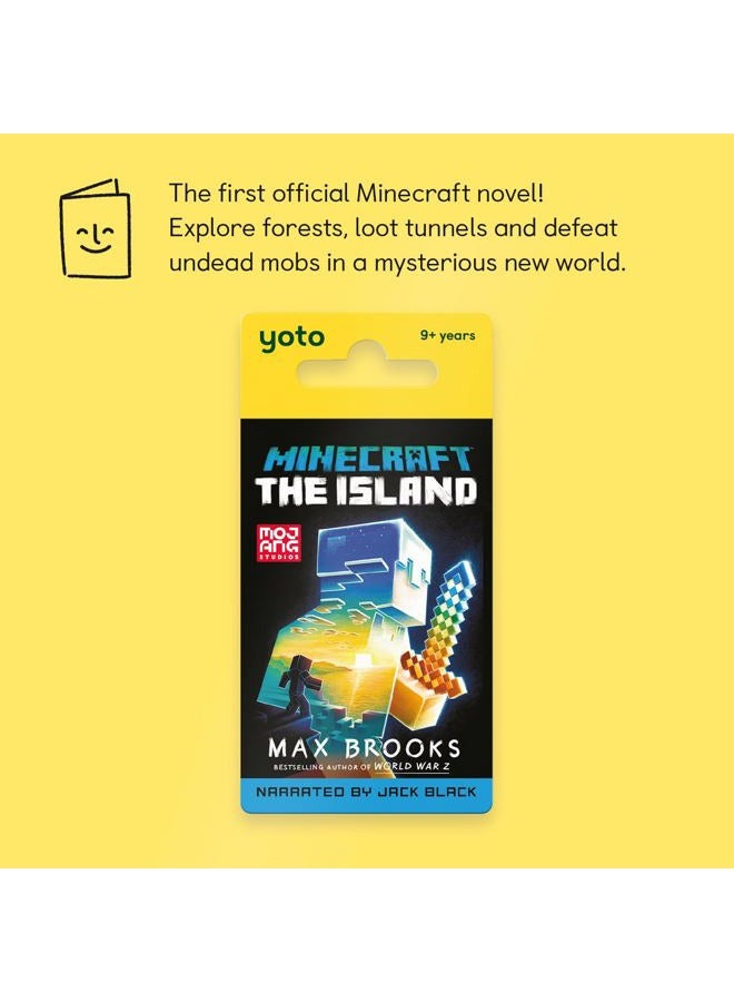 Yoto Minecraft: The Island - Kids Audio Card for Use with Player & Mini All–in–1 Audio Player, Educational & Screen–Free Listening with Fun Playtime, Bedtime & Travel Stories, Ages 8+ - Image 2