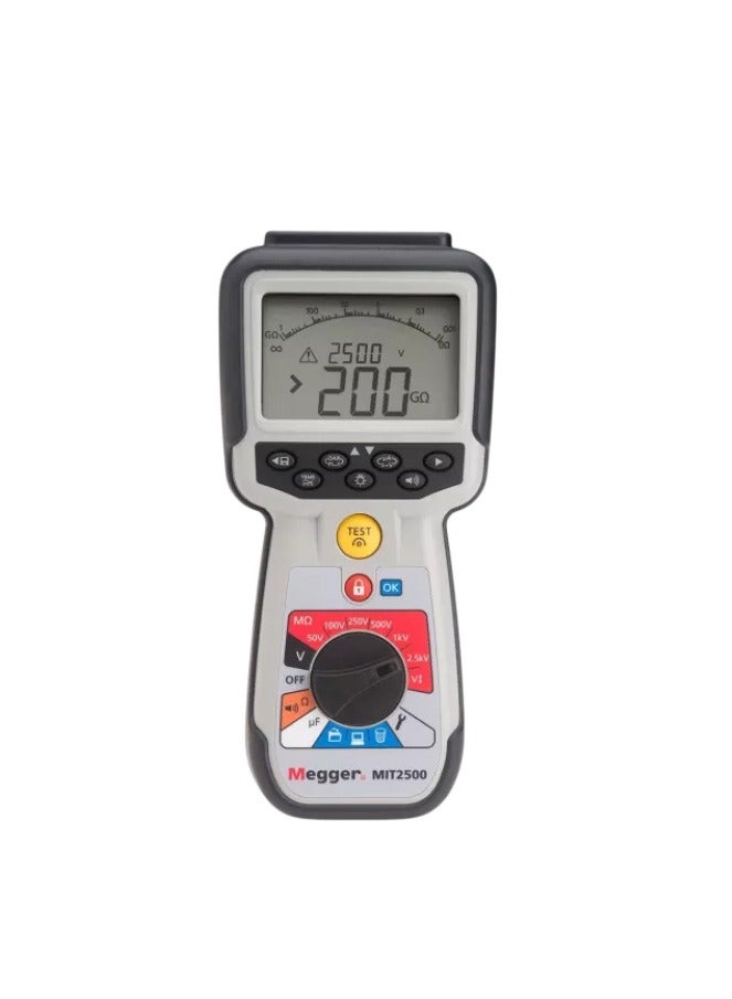 Megger MIT2500 High-Voltage Insulation and Continuity Tester - Image 3