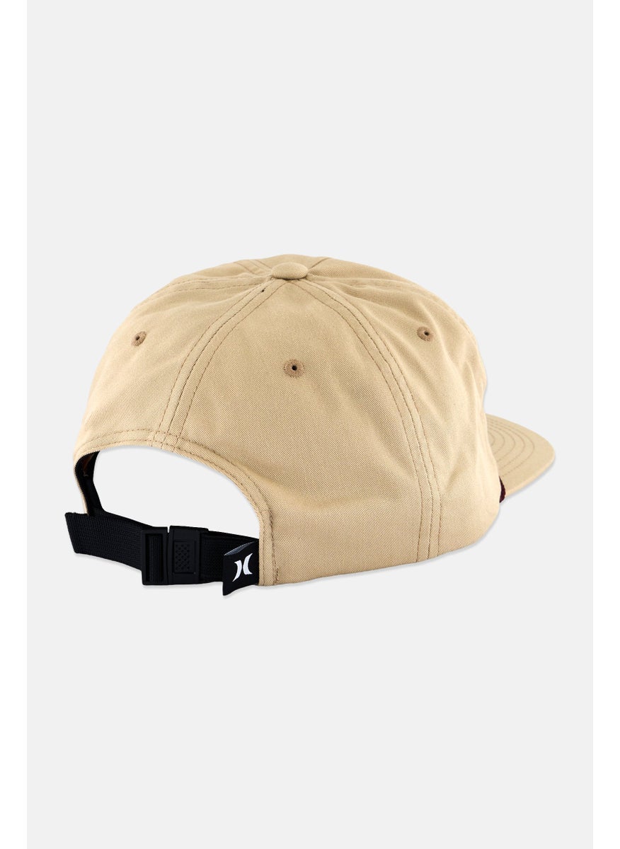 Hurley - Men Brand Logo Cap, Khaki - Image 1