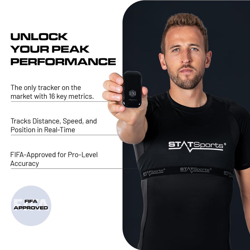 STATSports STATSports APEX GPS Soccer Tracker Vest - APEX Athlete Series – Tracks 16 Key Metrics - Soccer GPS Tracker for Elite Performance Analysis - Sports Tracking Vest Used by Pro Players & Teams, Adult S  - Image 2