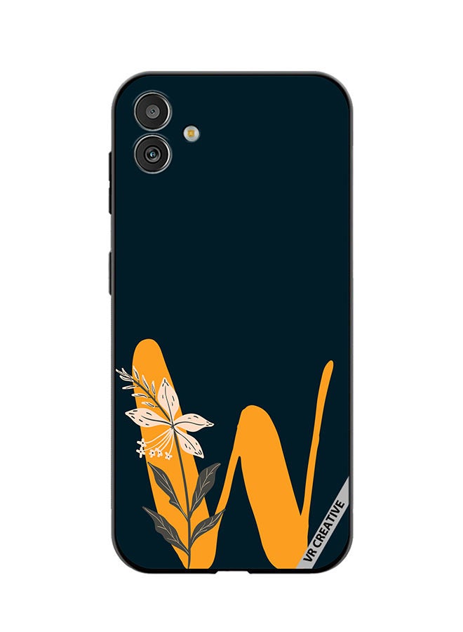 VR CREATIVE Protective Case Cover For Samsung Galaxy F14 Alphabet W Design Multicolour - Image 1
