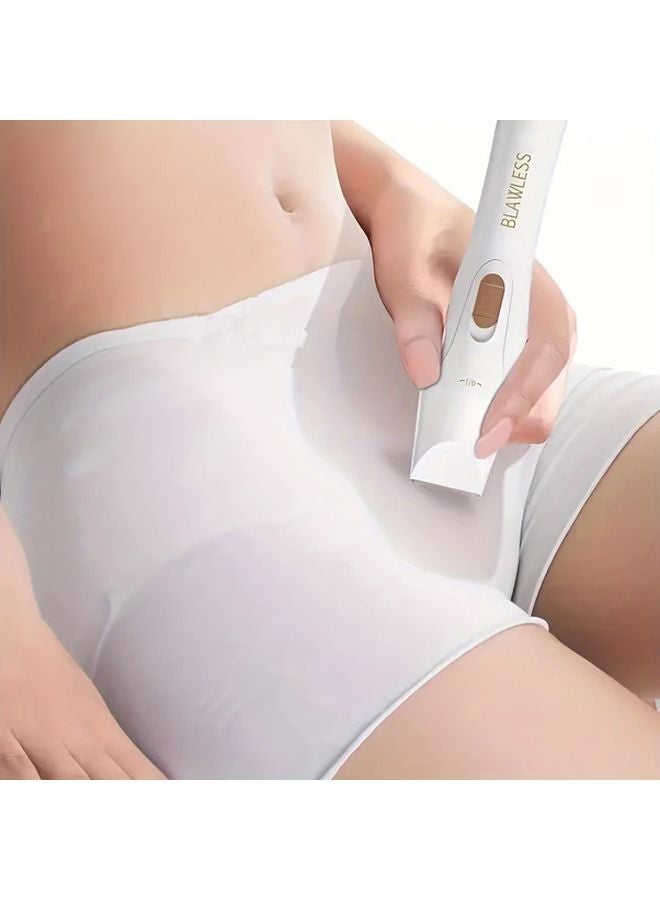 Purple 3 In 1 USB Rechargeable Hair Removal Kit For Women Face Nose And Body Trimmer - Image 5