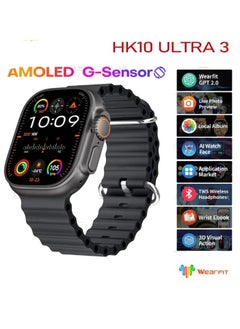 HK10 ULTRA 3 Smartwatch – 2.02" AMOLED Display