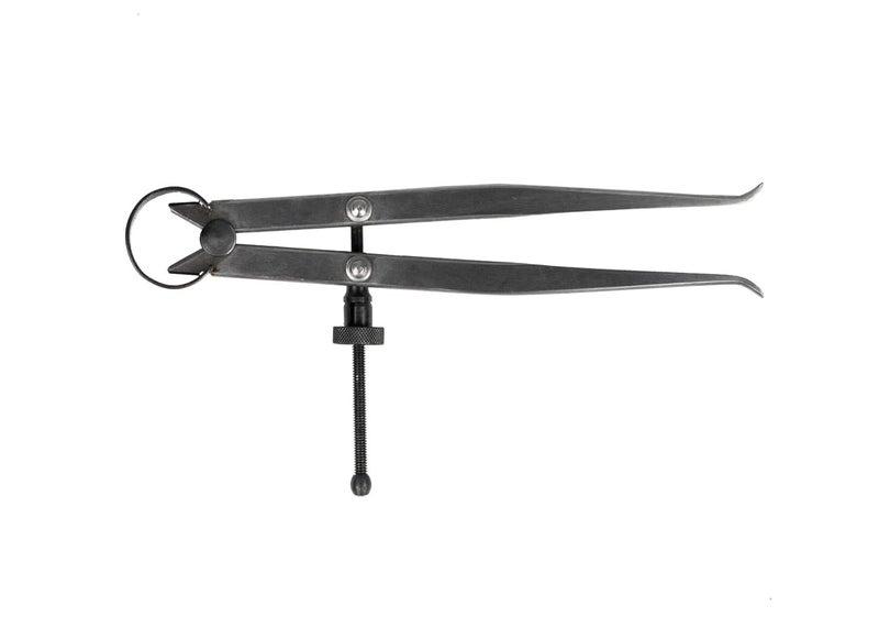 PEC TOOLS Inside Spring Caliper, Quick Nut, Caliper Measuring Tool, Suitable for Woodworking Lathe Projects (10 inches) - Image 2