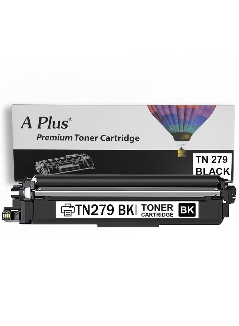 APLUS A Plus TN-279 Compatible Toner Cartridge Black Tonner for Brother HL-L3280CDW, DCP-L3520CDW, DCP-L3560CDW, MFC-L3720CDW, MFC-L3760CDW Printers - Image 1