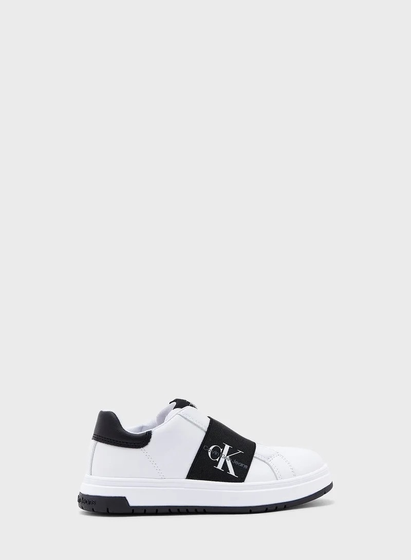 Calvin Klein Jeans Kids Low Top Slip On Sneakers