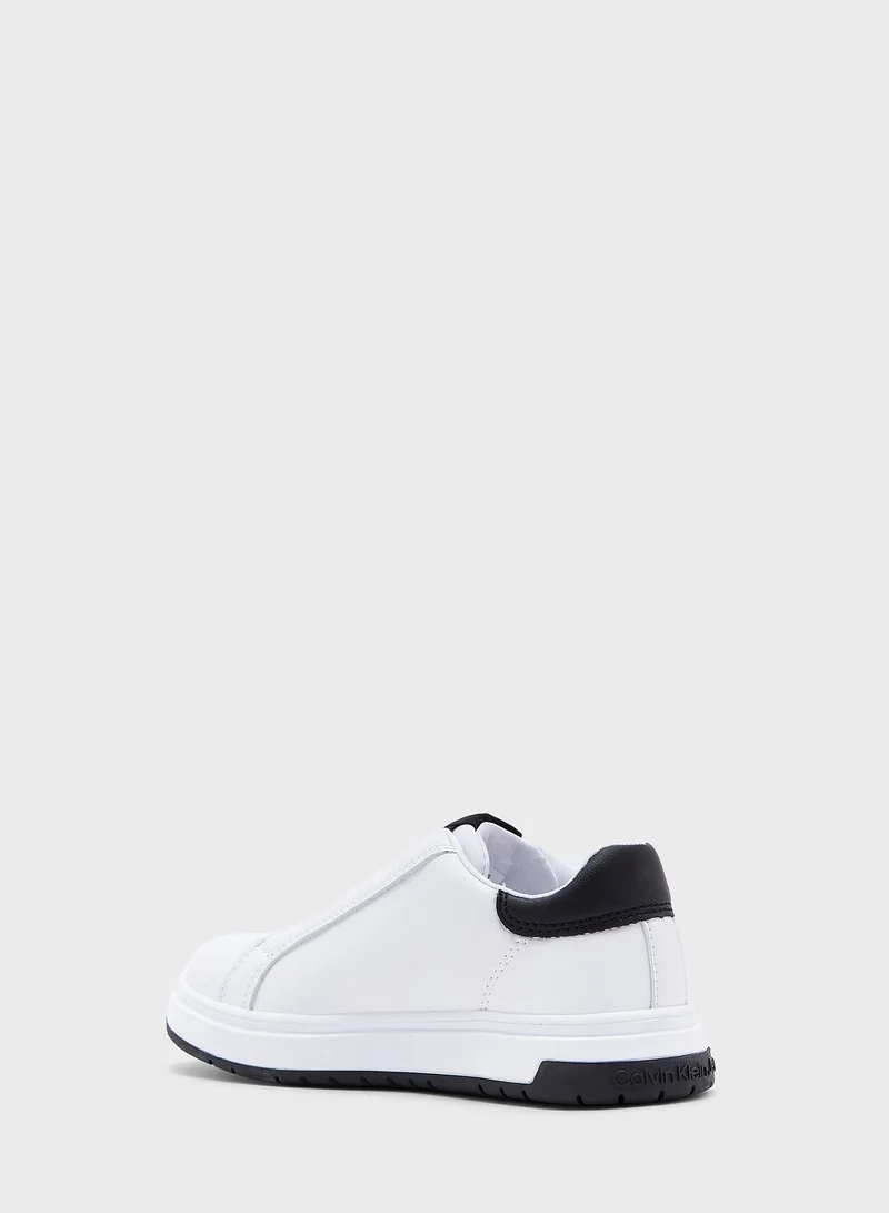Calvin Klein Jeans Kids Low Top Slip On Sneakers