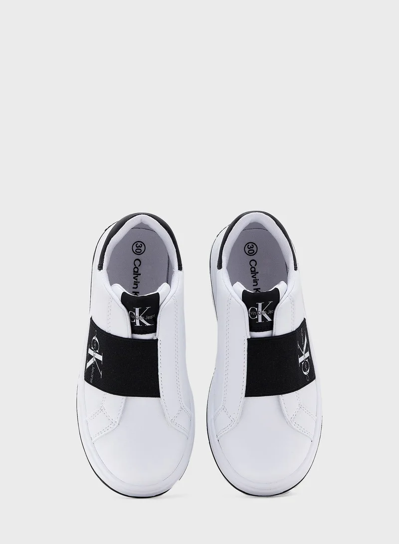 Calvin Klein Jeans Kids Low Top Slip On Sneakers