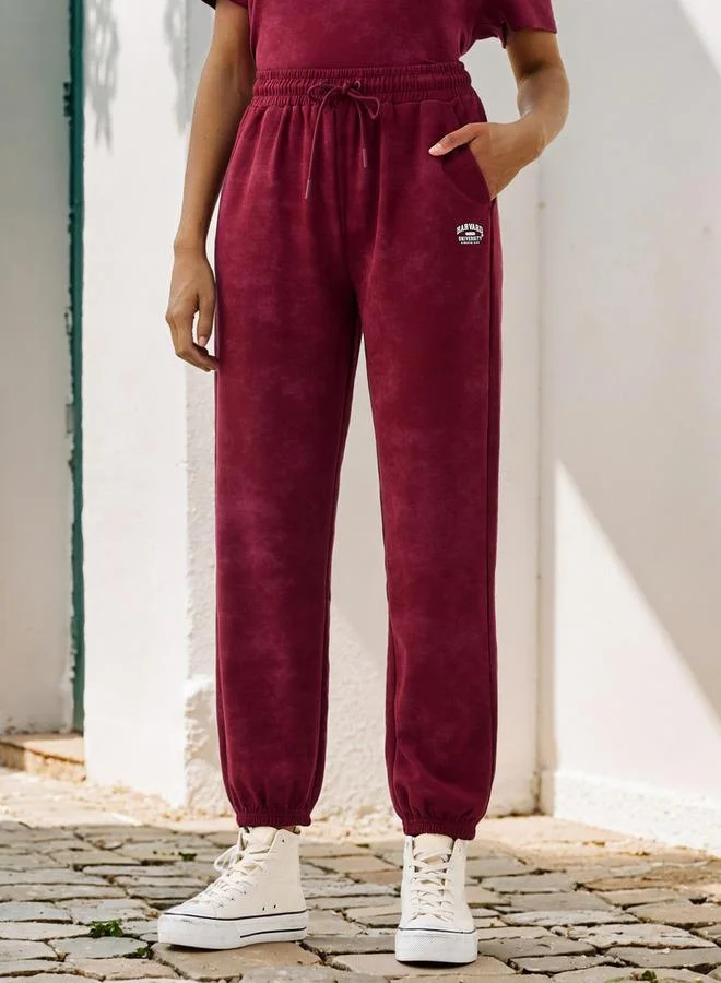 SP Characters Harvard University Embroidered Joggers