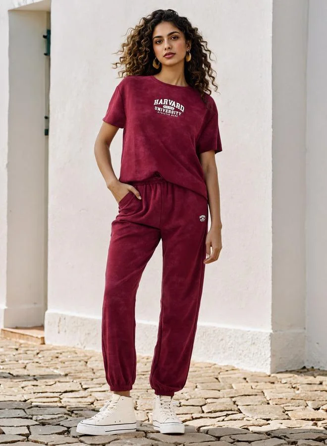 SP Characters Harvard University Embroidered Joggers