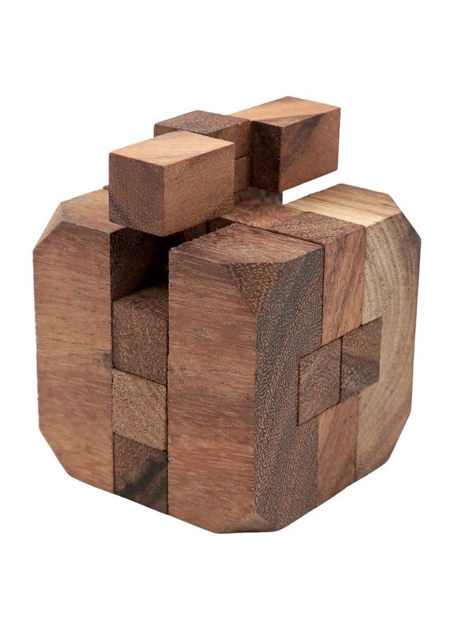 BSIRI Games Gifts and Brain Teaser Puzzles for Adults Classic Games of Diamond Cube Puzzle for Kids Puzzle Games to Challenge Mind Puzzles for Adults for Fun and Educational Game Kids Wooden Puzzles - Image 1