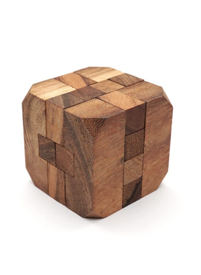 BSIRI Games Gifts and Brain Teaser Puzzles for Adults Classic Games of Diamond Cube Puzzle for Kids Puzzle Games to Challenge Mind Puzzles for Adults for Fun and Educational Game Kids Wooden Puzzles - Image 2