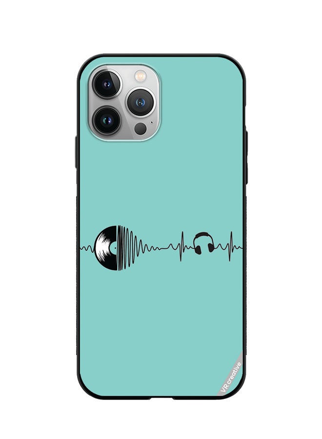 VR CREATIVE Protective Case Cover For Apple iPhone 11 Pro Music Beats Design Multicolour - Image 1