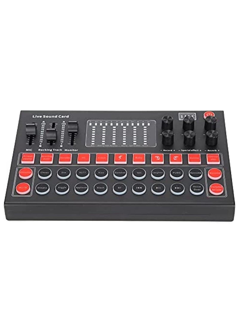 BGM Sound Card-M9 Bluetooth Sound Card Set Stable Signal Live Sound Card Equipment Kit Compatible For Live Broadcast,Amazin  - Image 1