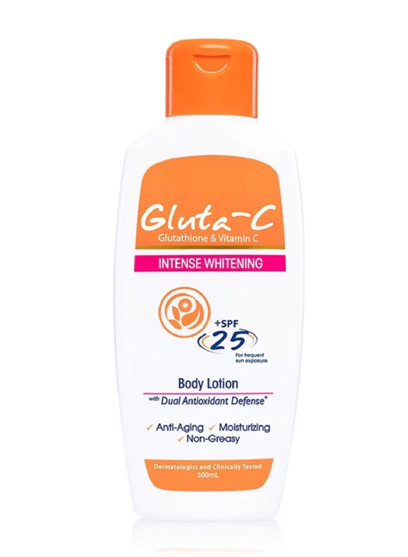 GLUTA C لوشن التبييض المكثف للجسم 300 مل - Image 1