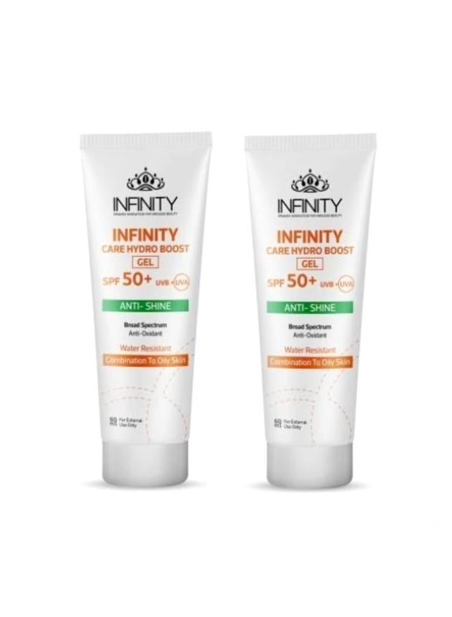 INFINITY SUNSCREEN 60ML GEL SPF50 (1+1)