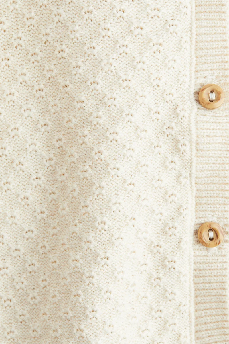 اتش اند ام طقم قطني محبوك بنمط بوانتيل - عبوة من قطعتين