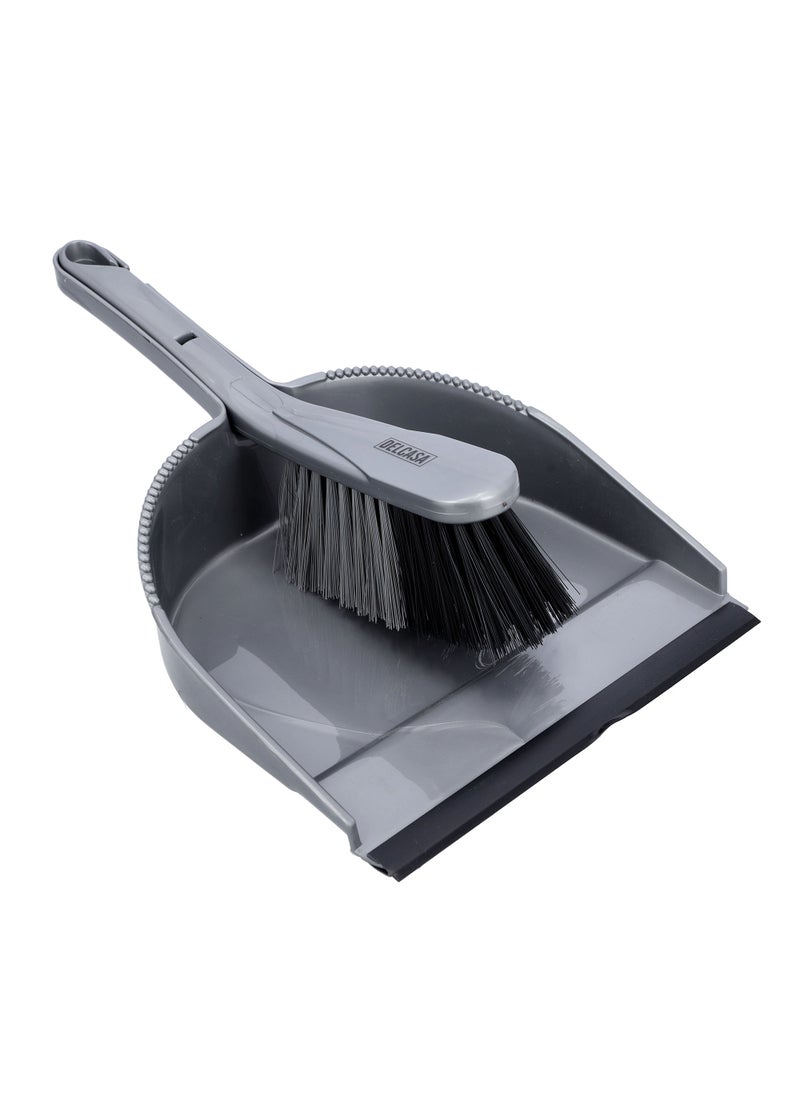 DELCASA Dust Pan and Brush PP Material Hand Broom DC2411  - Image 1