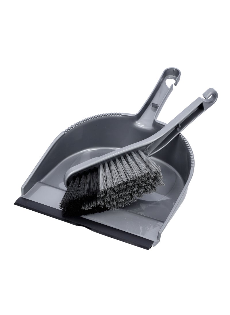 DELCASA Dust Pan and Brush PP Material Hand Broom DC2411  - Image 4