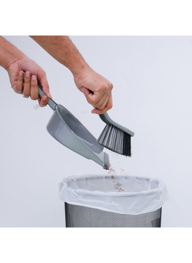 DELCASA Dust Pan and Brush PP Material Hand Broom DC2411  - Image 5