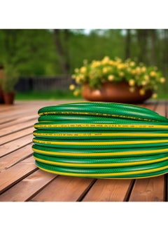 25m Garden Water Hose, Reinforced 3/4 Inch – Durable Green Hose for Outdoor Use (GREEN) - pzsku/Z59E31A60FC1A54C6F8B9Z/45/_/1739456559/82becccc-5003-4eed-bb0e-84f8f13ecb13