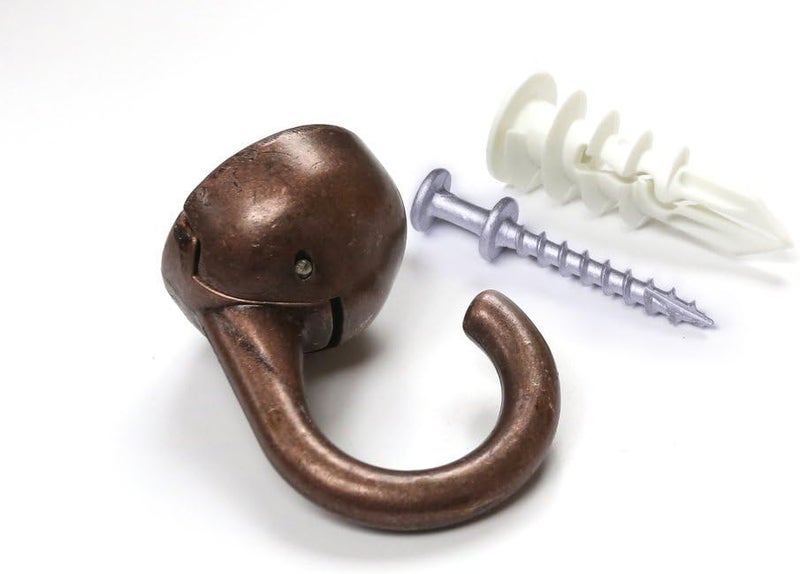 Hangman Products Elephant Hook Ceiling Hanger - (Bronze) Pack of 3 Hangers - Image 2