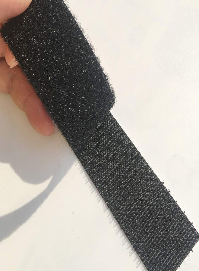Ywhomal 1.2 by 6 inch Heavy Duty Mounting Tape Double-Side Hook Loop Strips with Adhesive Interlocking Tape Sticky Fastener Waterproof Indoor Outdoor Use Pack of 15 - Image 2