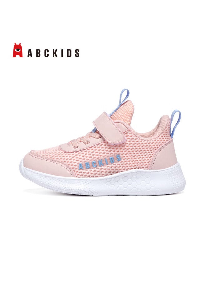 Abc Kids Kids Outdoor Sports Shoes Spring Autumn Breathable Casual Running Shoes Light Pink Size 30 - Image 4
