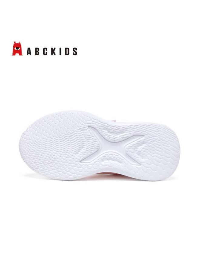 Abc Kids Kids Outdoor Sports Shoes Spring Autumn Breathable Casual Running Shoes Light Pink Size 30 - Image 5