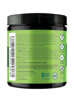 NATURELO Raw Greens Whole Food Powder - Mixed Berry Flavor - Supports Energy, Immunity, & Detox, Dietary Supplement - NET WT 17 Oz( 480 g )  - Image 2