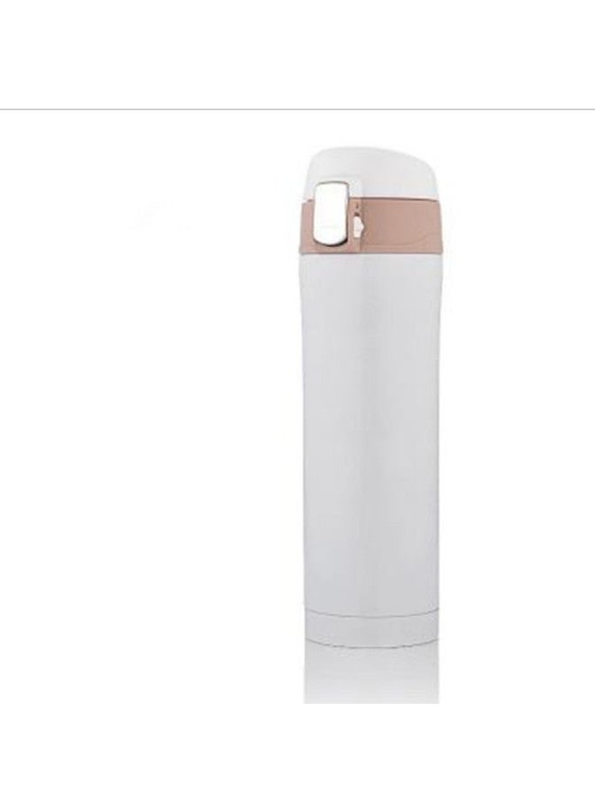 Stainless Steel Vacuum Mug High-end Office Business Tea Cup Bounce Cup Car Slim Straight