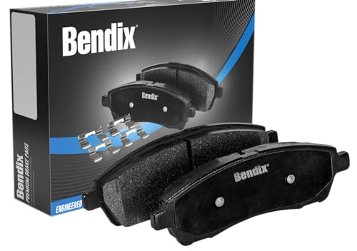 Bendix Premium SBC1210 Ceramic Front Brake Pads for Select Models Lexus HS250h, Pontiac Vibe, Scion xB, xD, Toyota Corolla, Matrix, Prius V, RAV4 - Image 1