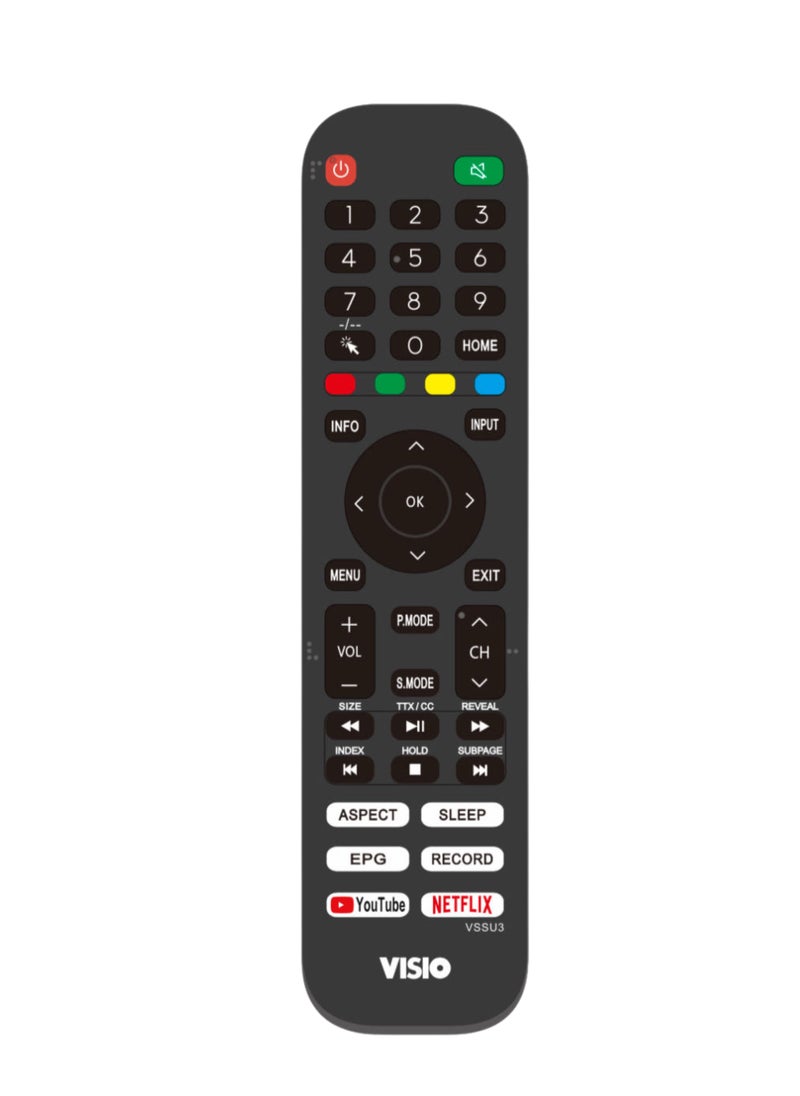 Visio - VISIO 65-Inch Frameless 4K Smart Android 14 TV with Built-in Satellite Receiver - Image 1