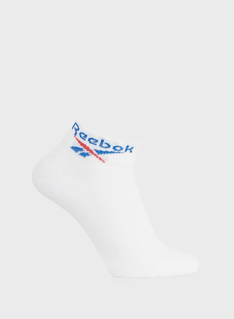 Reebok 3 Pack Of Cl Fo Ankle Socks