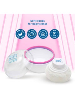 Soft-Feel Blue Powder Puff With With Box Holder Container For New Born And Kids | Gentle Touch For Your Little One'S Skin | Bpa-Free (Single Pack) - pzsku/Z59E3F981728F6A816847Z/45/_/1735567179/534601b5-dd4b-49e5-b5f1-e9a941eeb26e