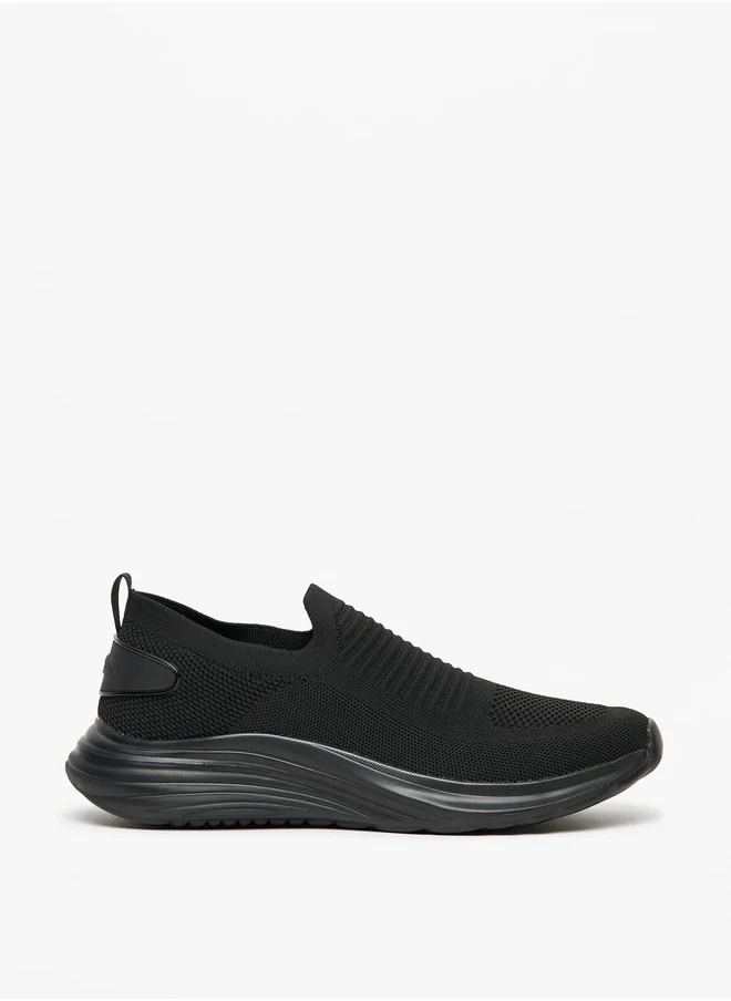 داش Mens Textured Slip-On Sports Shoes