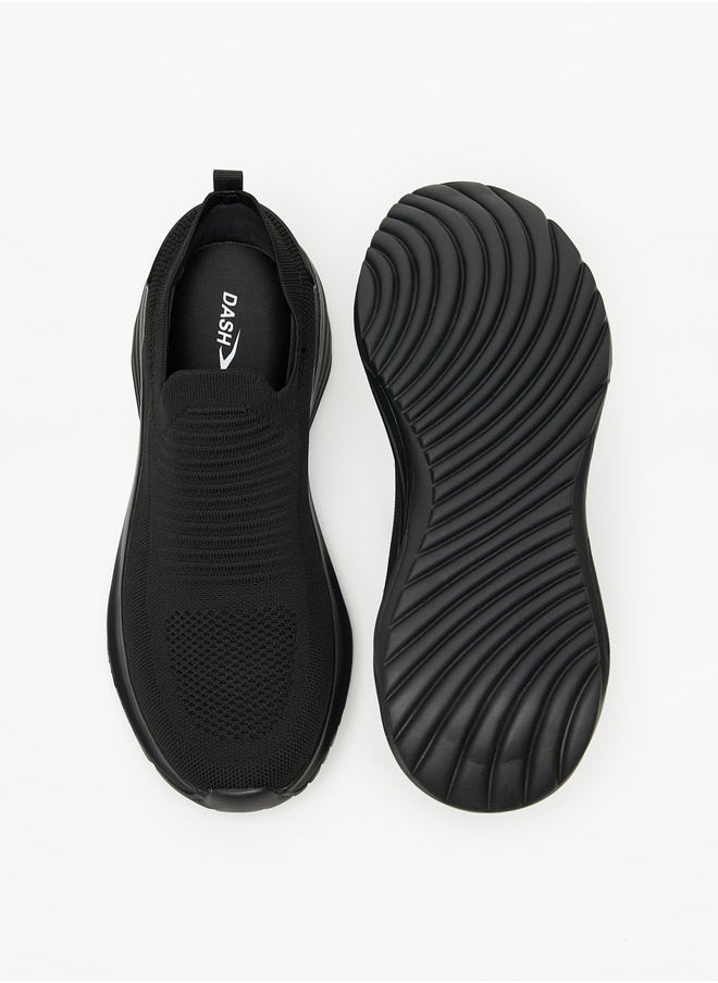 Dash - Mens Textured Slip-On Sports Shoes - Image 1