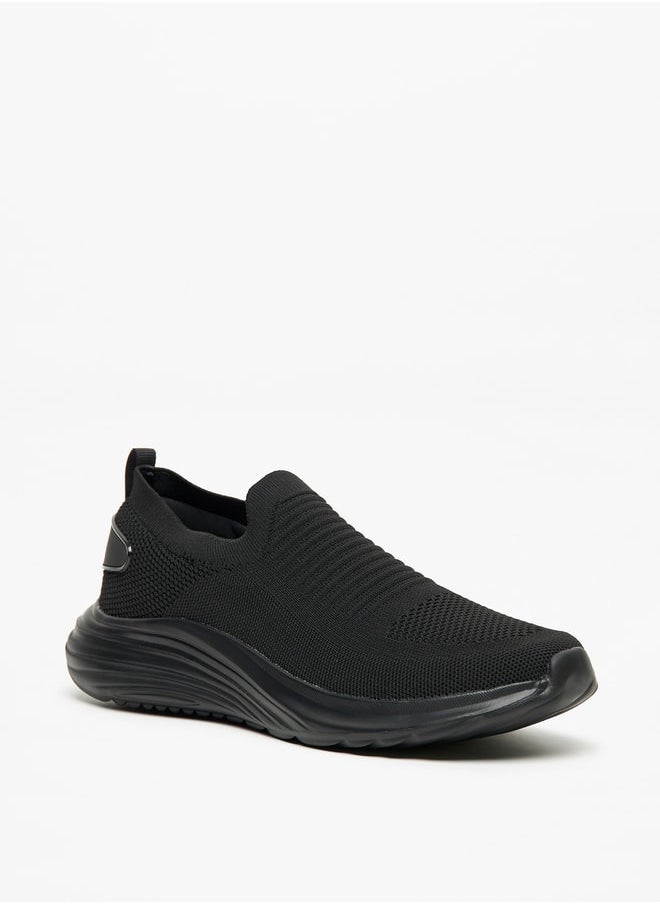 Dash - Mens Textured Slip-On Sports Shoes - Image 1