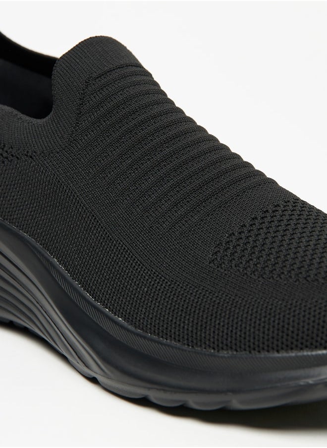 Dash - Mens Textured Slip-On Sports Shoes - Image 1