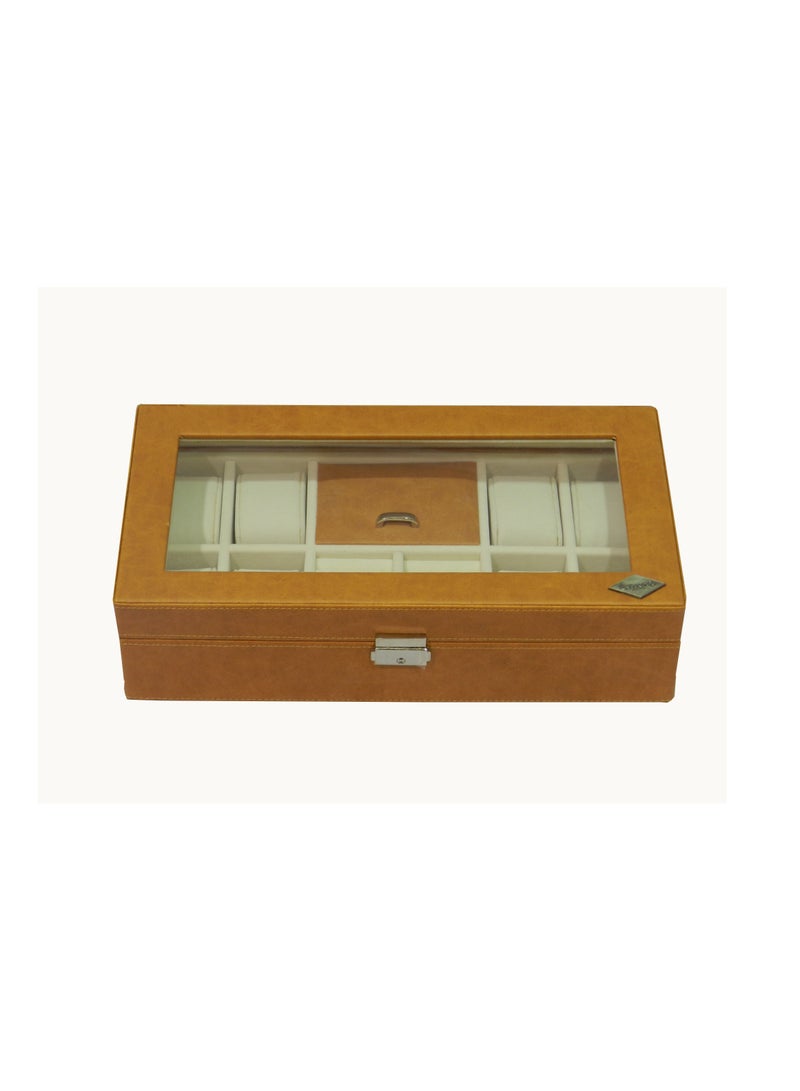 LAVERI LEATHER Laveri Faux Leather Designer New Collection 08 Watch Case And Jewellery Box - Image 5