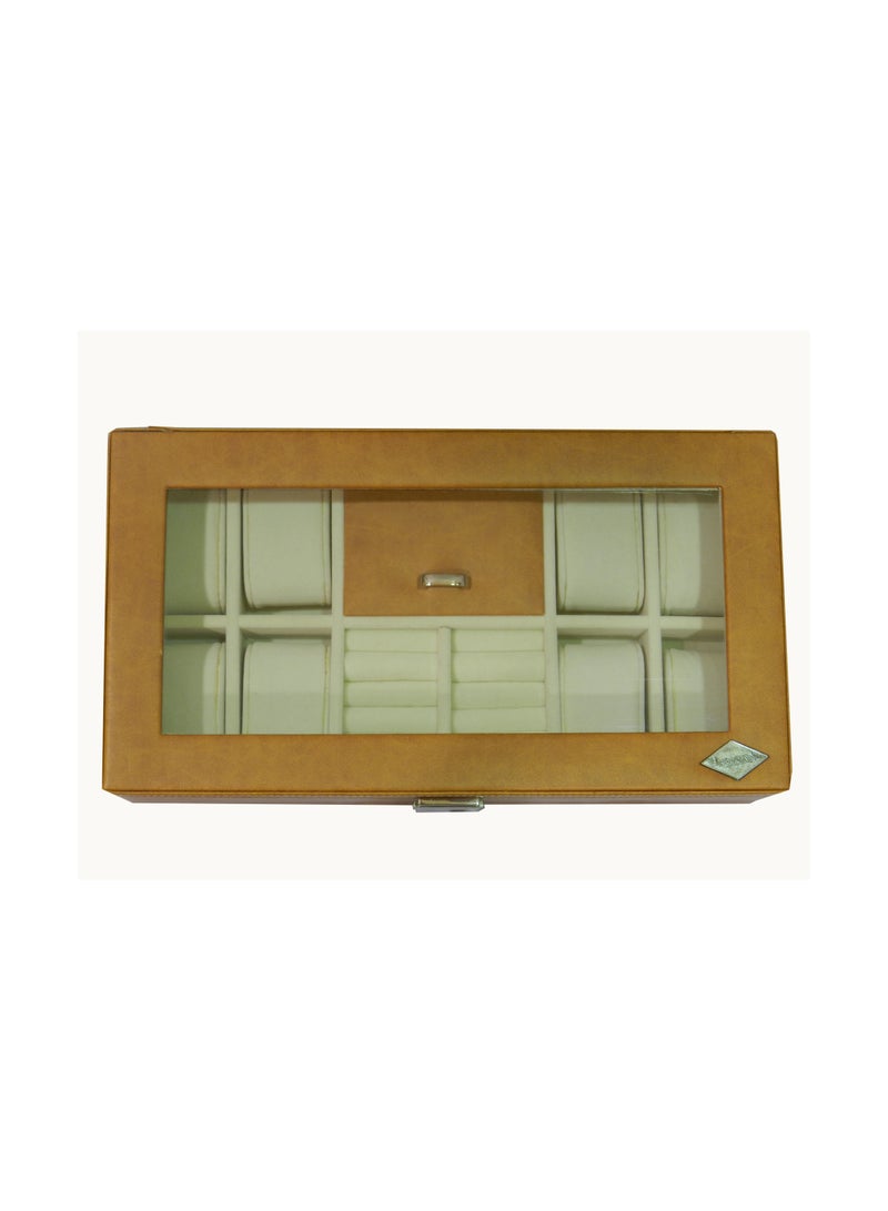 LAVERI LEATHER Laveri Faux Leather Designer New Collection 08 Watch Case And Jewellery Box - Image 3