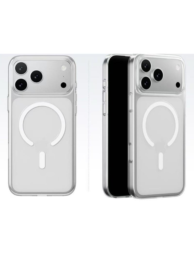 DKNG For iPhone 17 pro max Magsafe Case Transparent [N52 Strong Magnetism] iPhone 17pro max case is anti-yellow and scratch-resistant, ultra-thin, iphone17pro max 6.9 inch magnetic case transparent - Image 1