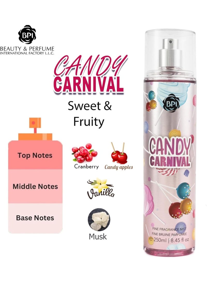 BPl Candy Carnival Fragrance Mist Women 250ml - Image 3