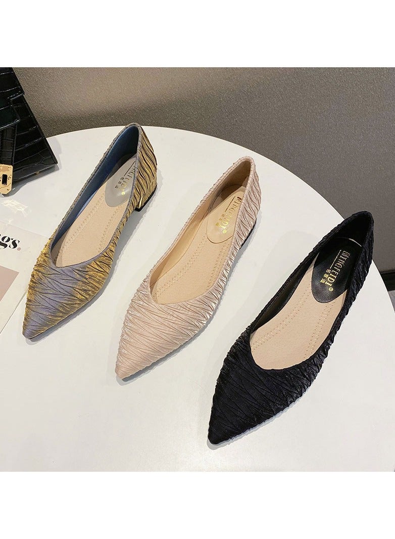 Nariele Single Shoe Women's Thick Heel Versatile Shoes - Image 4