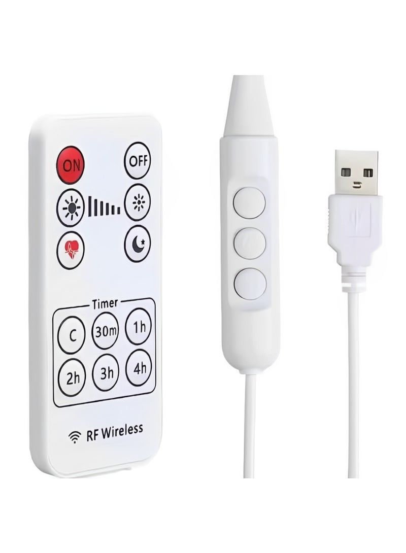 Gardenia Sun Plate – Hidden Light Wall Art with Glass Rose Holder and Remote Control – Elegant Illuminated Decorative Panel for Living Room, Entrance, or Bedroom – Premium Wooden Design with Round Mirror Accent (Green Tree Branches) - Image 5