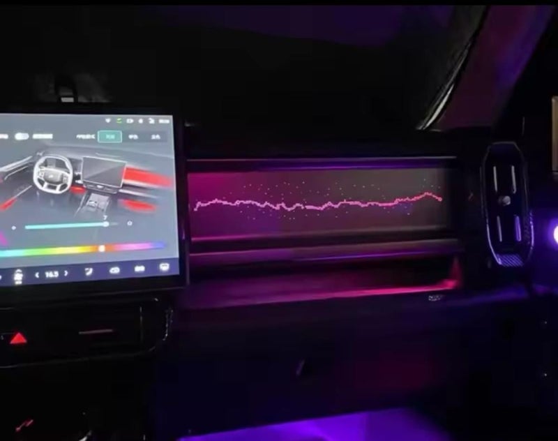 JETOUR LED dashboard ambient lighting for Jetour T2 - Image 3