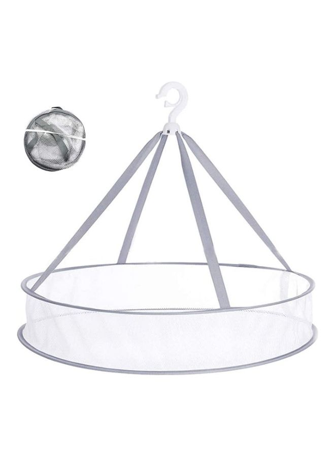 شبكة تجفيف معلقة وقابلة للطي رمادي - Image 1