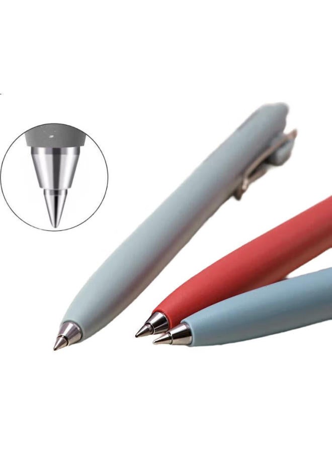 Uni Mitsubishi Uni-Ball One Series, Medium Core Second Generation Red Gel Pen, High Aesthetic Value, 0.5Mm Signing Pen, Student Pen Set, Umn-Sf 5 Pieces - Image 1