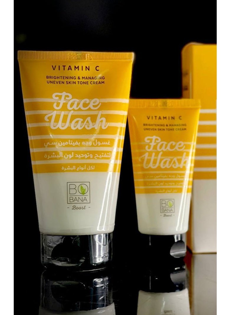 BOBANA Face Wash Vitamin C 150ml+50ml - Image 2